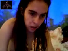 On cam, my attractive girlfriend passionately masturbate for me.